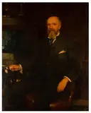Portrait of David Haughton by Joseph Walter West, oil on canvas, sold Jul 2026