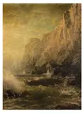 A view of the Cornish coast by William Trost Richards, oil on canvas, sold Jul 2026