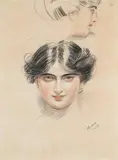 Untitled by Paul César Helleu, 1913, drawing, offered Jul 2026
