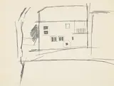 Study of a farmhouse by Keith Vaughan, Pencil, offered Jul 2026