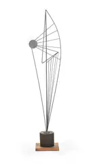 Untitled (iron/steel construction) by Denis Mitchell, 1951, Steel and wood, offered Jul 2026