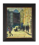 Kensal street, london by Dorothy Carr, Oil on canvas board, offered Jul 2026