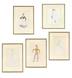 Untitled by Doris Zinkeisen, pencil and watercolour, offered Jul 2026