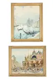Untitled by Giulio Falzoni, watercolour, sold Jul 2026