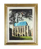 Exeter college chapel by John Piper, Screenprint in colours, offered Jul 2026