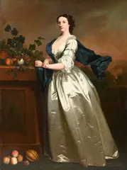 Portrait of lady mary osborn by Thomas Hudson, Oil on canvas, offered Jun 2026