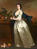 Portrait of lady mary osborn by Thomas Hudson, Oil on canvas, offered Jun 2026