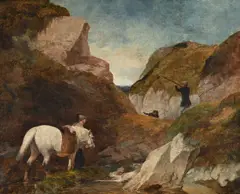 Shooting in a rocky landscape by Abraham Cooper, Oil on canvas, offered Jun 2026