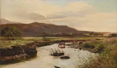 Llanbedr by Sidney Richard Percy, Oil on canvas laid to board, offered Jun 2026
