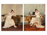 Untitled by Vittorio Reggianini, Oil on canvas Both signed, offered Jun 2026