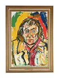 Portrait of johnny speight by John Bratby, Oil on canvas, offered Jun 2026