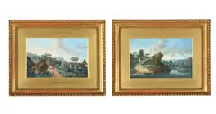 Untitled by Henri-Désiré van Blarenberghe, Gouache on paper, a pair Both signed with monogram, sold Jun 2026
