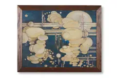 Untitled by Frederick Etchells, Oil on board Indistinctly inscribed, sold Jun 2026
