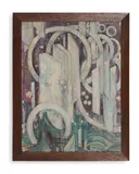 Untitled by Frederick Etchells, Oil on board, sold Jun 2026