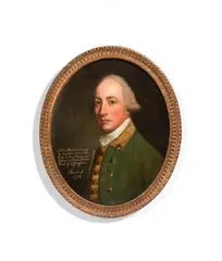 Untitled by Thomas Beach, 1772, Oil on canvas, oval, sold Jun 2026