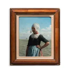 Untitled by George Clausen, 1876, Oil on canvas, sold Jun 2026