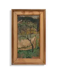 Untitled by Derek Hill, Oil on canvas, sold Jun 2026