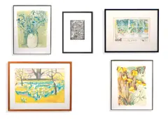 Untitled by Virginia Powell, Screenprint in colours, sold Jun 2026