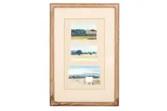 Untitled by Leslie Worth, watercolor, sold Jun 2026