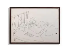 Untitled by Chantal Joffe, Pen and ink, sold Jun 2026