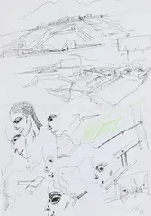Untitled by Lvaro Siza Vieira, 1999, Ink on paper, sold May 2026
