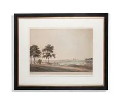 Untitled by Thomas Daniell, etching and aquatint, sold May 2026