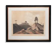 Untitled by Thomas Daniell, etching and aquatint, sold May 2026