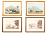 Untitled by J. Wells, etching and aquatint, sold May 2026