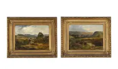 Untitled by Henry Holding, Oil on canvas, a pair Both signed and dated '1867' lower right) Each, sold May 2026
