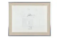 Still life with hat by David Tindle, Pencil, offered Apr 2026
