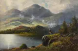 The monarch of the glen by Charles Stuart, Oil canvas, offered Apr 2026