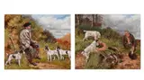 Untitled by Sylvester Martin, Oil on canvas Both signed, titled and dated '1905', sold Apr 2026