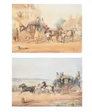 Untitled by Alfred Frank de Prades, Watercolour and pencil heightened with white One signed and dated '1847', sold Apr 2026