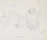 Morning by Alfred Munnings, Pencil drawing, offered Apr 2026