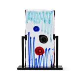 A murano glass panel by Max Roy, 1969, sculpture, offered Apr 2026