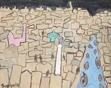 Bristol city dock by Julian Trevelyan, Oil on canvas, offered Mar 2026