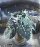 Gloxinia by Anne Redpath, Watercolour, offered Mar 2026