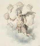 Chinese jupiter by William Alexander, Watercolour and pencil, offered Mar 2026