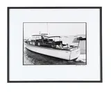 Senator john f kennedy and jacqui kennedy aboard the marlin by Bill Ray, Gelatin silver print, offered Mar 2026