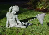 A bronze figure of a reclining girl, contemporary by Leonardo Rossi, BRONZE, offered Feb 2026