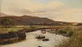 Llanbedr by Sidney Richard Percy, Oil on canvas laid to board, offered Feb 2026