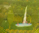 Untitled by J.C. Chrispin, oil on board, offered Jul 2026