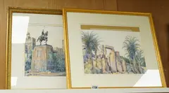 Rao Bika Bikaner by John Drummond, watercolor, offered Jul 2026