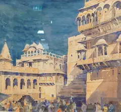 Untitled by John Drummond, watercolour, offered Jul 2026