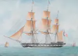 Annable Creole, Nantes by Antoine Roux, watercolour, offered Jul 2026