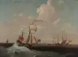 Royal Yacht by Peter Monamy, oil on canvas, sold Jul 2026