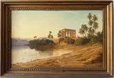 Philae by Edward Lear, oil on paper, offered Jul 2026