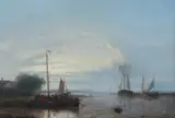 On the Scheldt by Abraham Hulk Senior, oil on canvas, sold Jul 2026