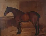 Untitled by Walter Harrowing, oil on canvas, sold Jul 2026