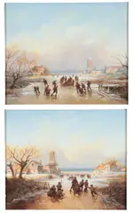 Untitled by Edward Hersey, oil, sold Jul 2026